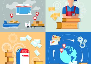 ارائه خدمات پستی تجارت الکترونیک